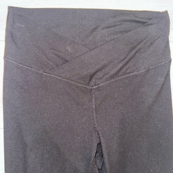 Talulah Cross Over Black Leggings - Picture 2 of 3